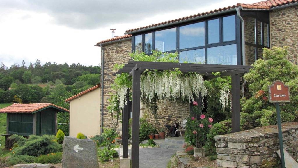 Gasthaus Casa Lucas Arzúa Exterior foto